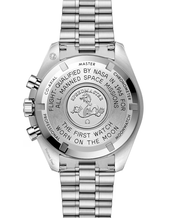 Speedmaster Moonwatch Professional 42 mm, aço em aço