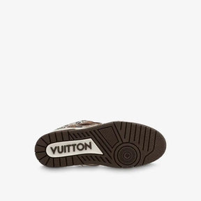 Louis Vuitton LV Skate Sneaker Brown Snakeskin