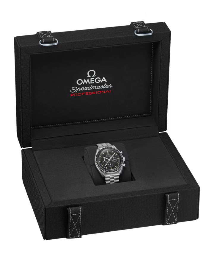 Speedmaster Moonwatch Professional 42 mm, aço em aço