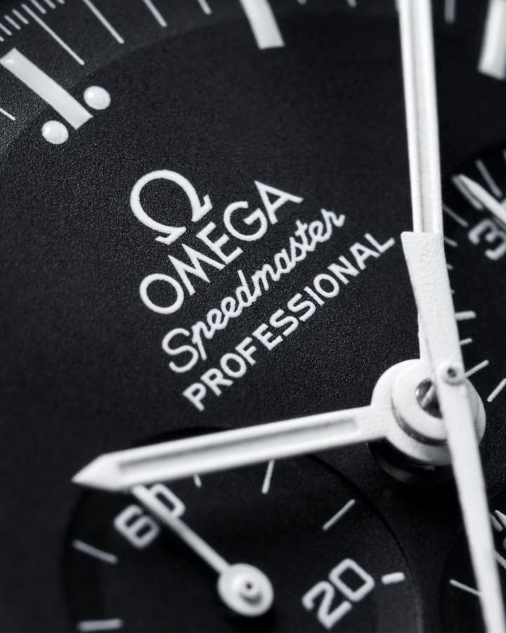 Speedmaster Moonwatch Professional 42 mm, aço em aço