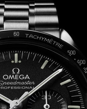 Speedmaster Moonwatch Professional 42 mm, aço em aço