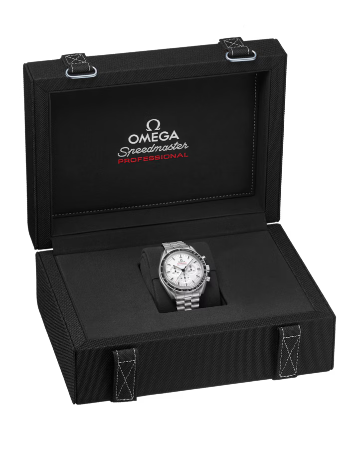 Speedmaster Moonwatch Professional 42 mm, aço em aço