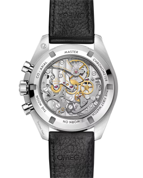 Speedmaster Moonwatch Professional 42 mm, aço em bracelete de pele